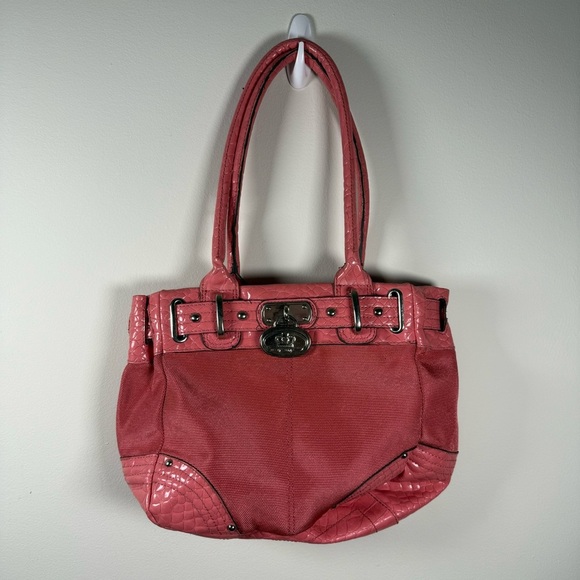 Kathy Van Zeeland Pink Over the Shoulder Bag Y2K - Picture 1 of 12